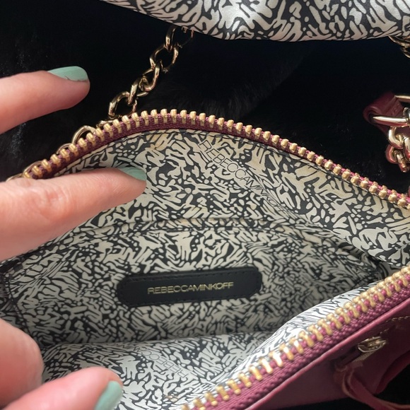 Rebecca Minkoff 5 Zip Leather Bag BRAND NEW WITH TAGS - Picture 9 of 11